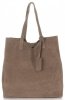 Kožené kabelka shopper bag Vittoria Gotti zemitá V205454